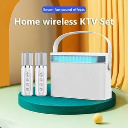 120W wysokiej mocy bezprzewodowy przenośny mikrofon z głośnikiem Bluetooth dźwięk rodzinny Karaoke Subwoofer Boombox caixa de som Ys-219