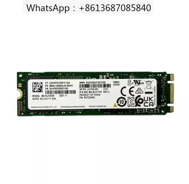 SSD   PM881 Solid State Hard Drive MZNLH512HALU-00000 /512G M2 NGFF SATA