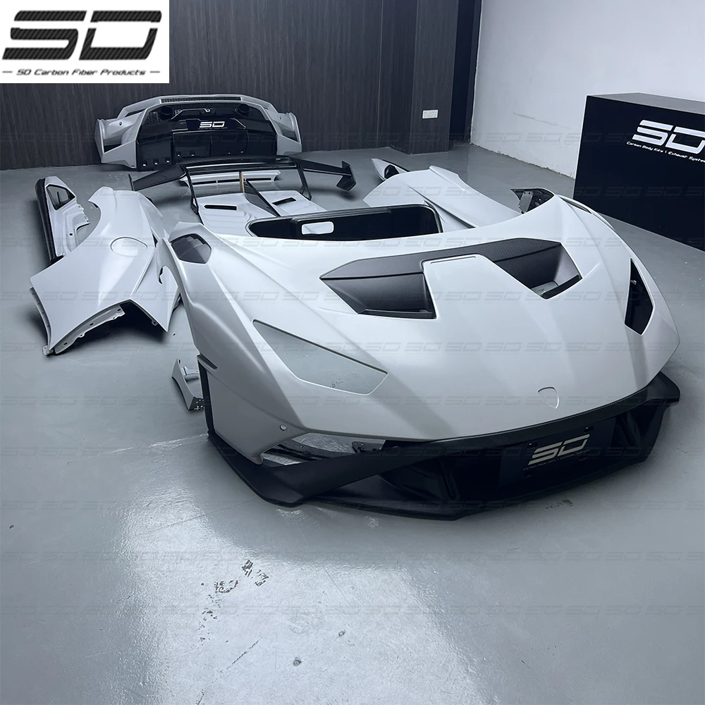 Dry Carbon Bodykit For Lamborghini Huracan LP610 lp580 evo Upgrade to STO