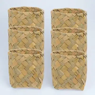 

10Pcs Wedding Candy Case Natural Color Delicate Gift Box Candy Storage Decorative Party Favor Container Wedding Wrapping Box