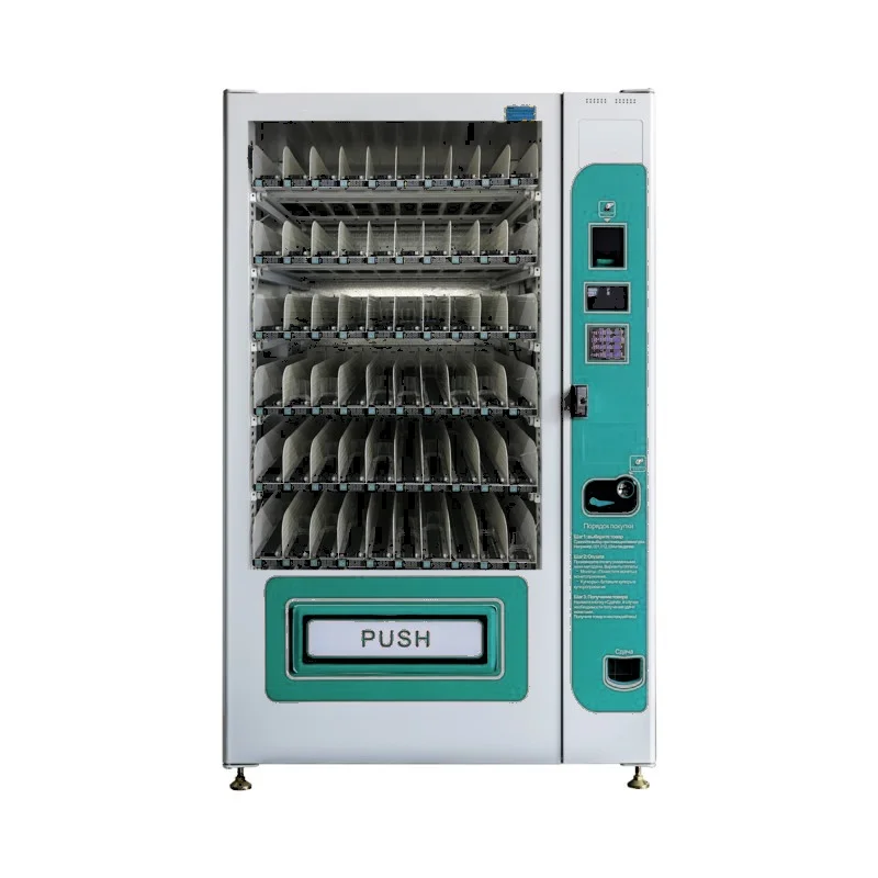 Commercial Self-service Food Drink Vending Machine Hot Sale Drinks And Snacks Vending Machine With Cooling