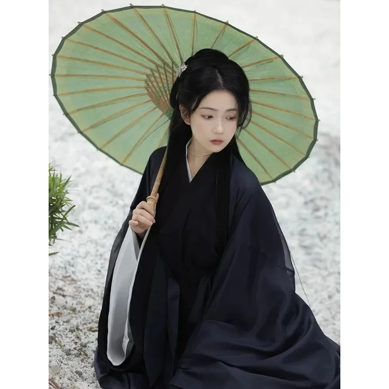 Weighing Hanboks Traditional Hanfu Woman Pants Set Inner Wear Black Hanfu Cosplay
