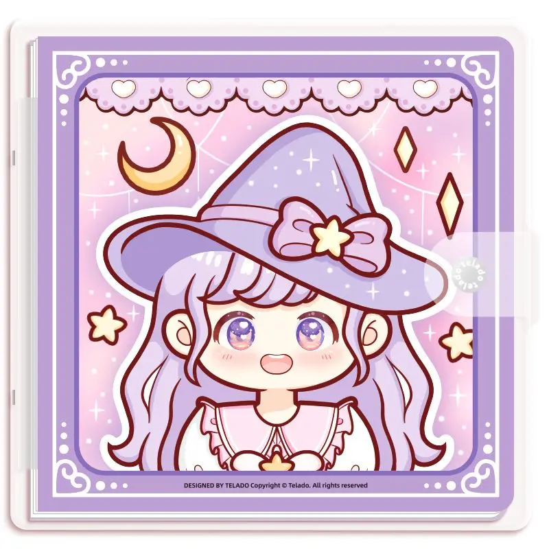 Telado loose leaf notebook, square hand ledger, notebook, hand ledger, diary, student stationery