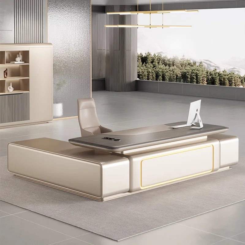 

B Desk boss table simple modern president table office furniture