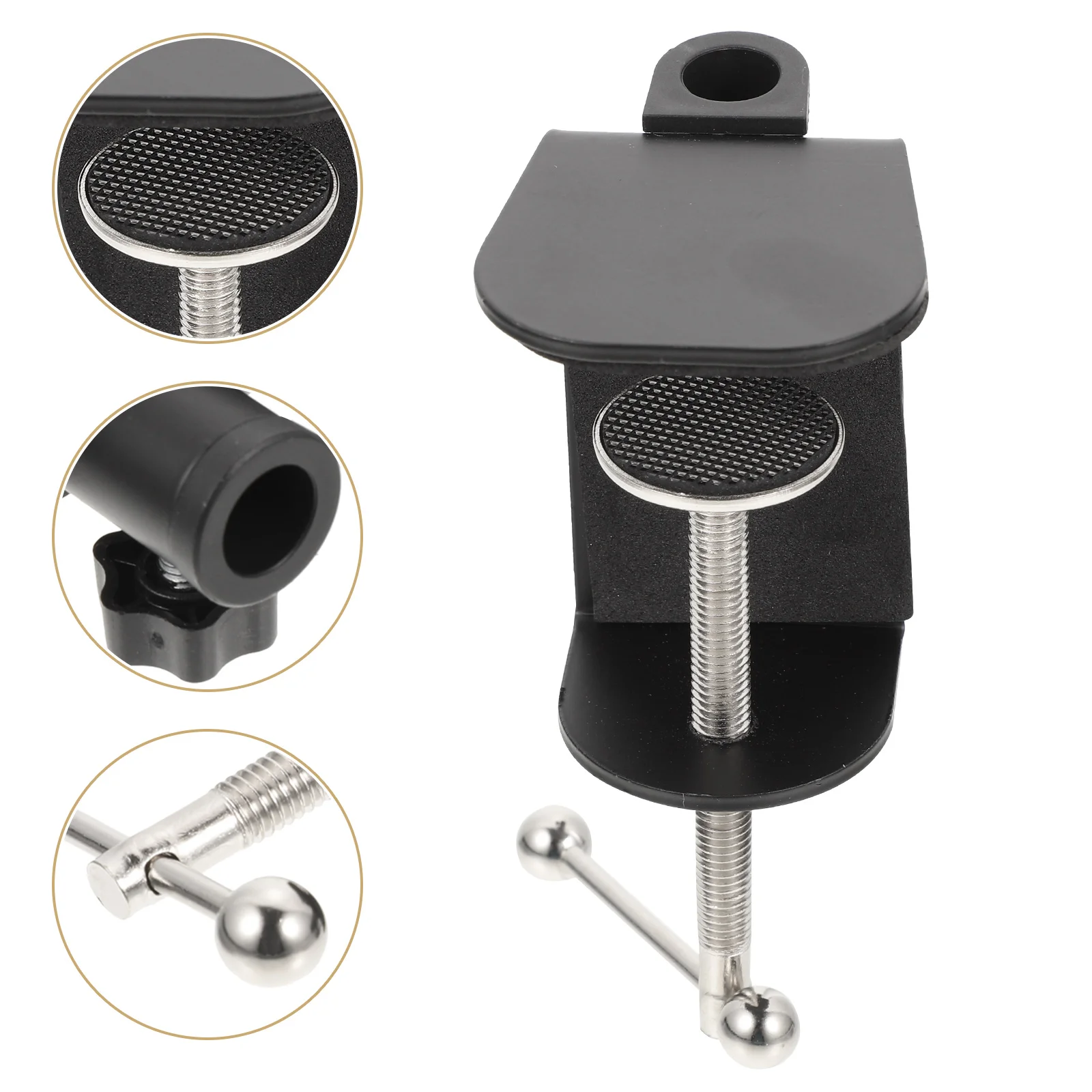 

Adjustable Desk Table Mounting Clip For Lamp Microphone Stand Sturdy Holder Home Supplies Multi-Functional Bracket Protective