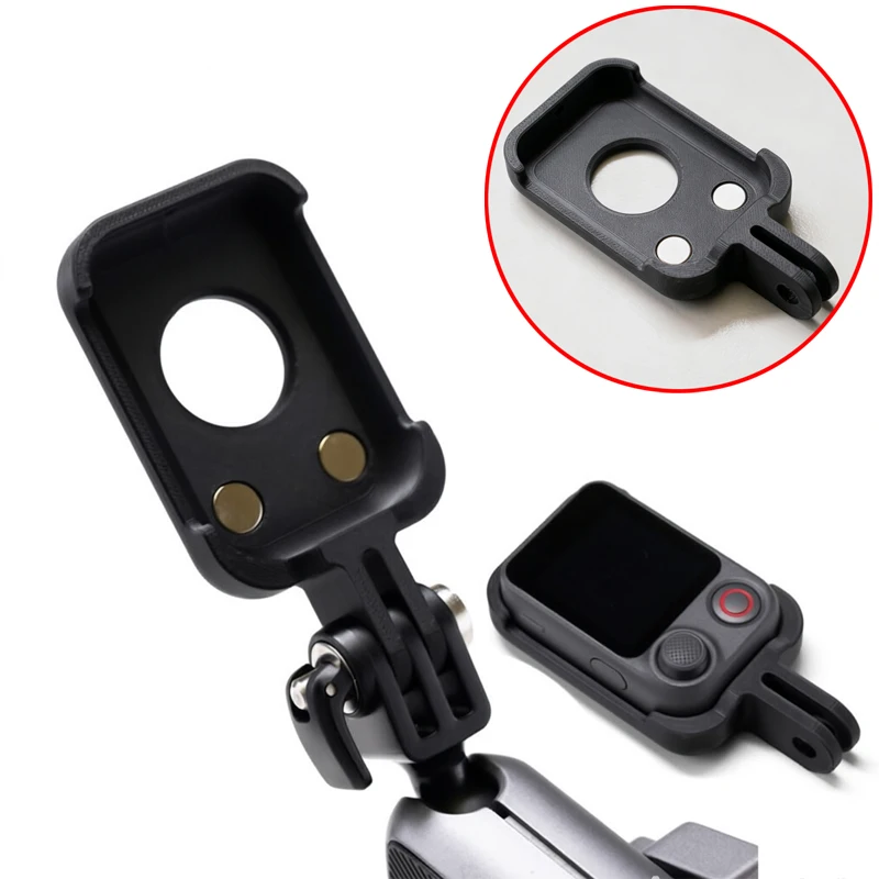 1PCS For DJI Pocket 4P/Mobile 8P Viewfinder Remote Magnetic Handle Grip Extension Mount Compact Handheld Holder Upgrades Parts