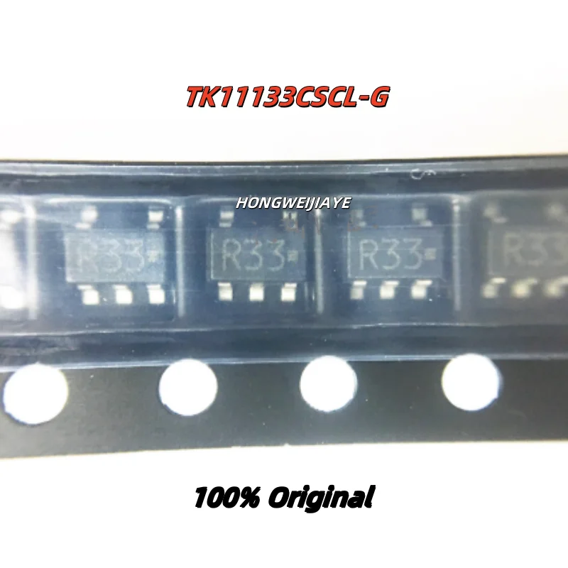 

10PCS 100% New TK11133CSCL-G R33 SOT23-5 Brand New Original Chips ic