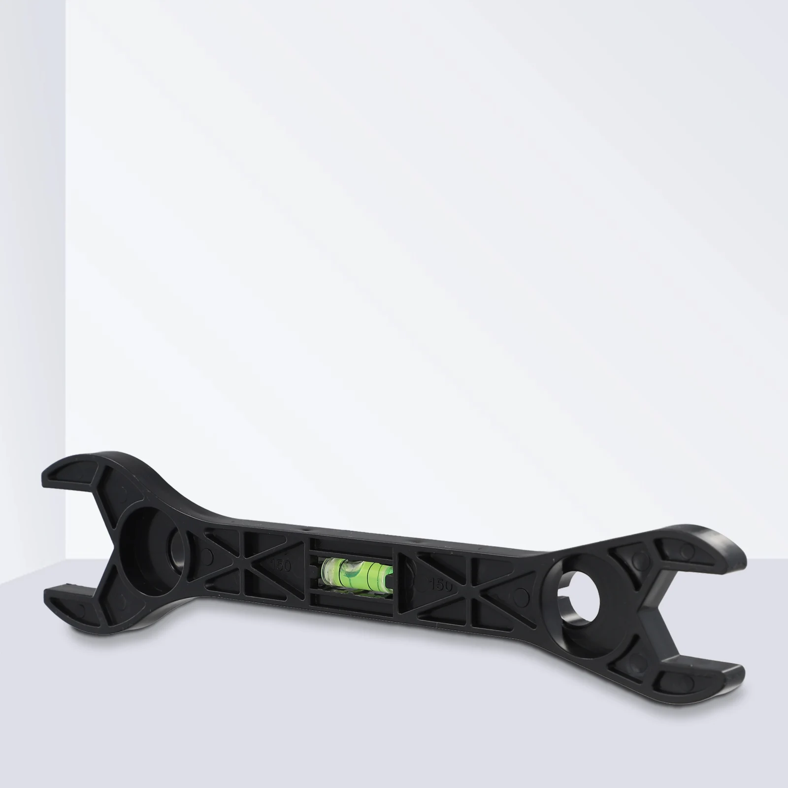 مفتاح دش مزدوج الرأس متعدد الوظائف مصنوع من البلاستيك عالي الكثافة مفتاح حمام خفيف الوزن لأدوات السباكة صنبور المنزلية