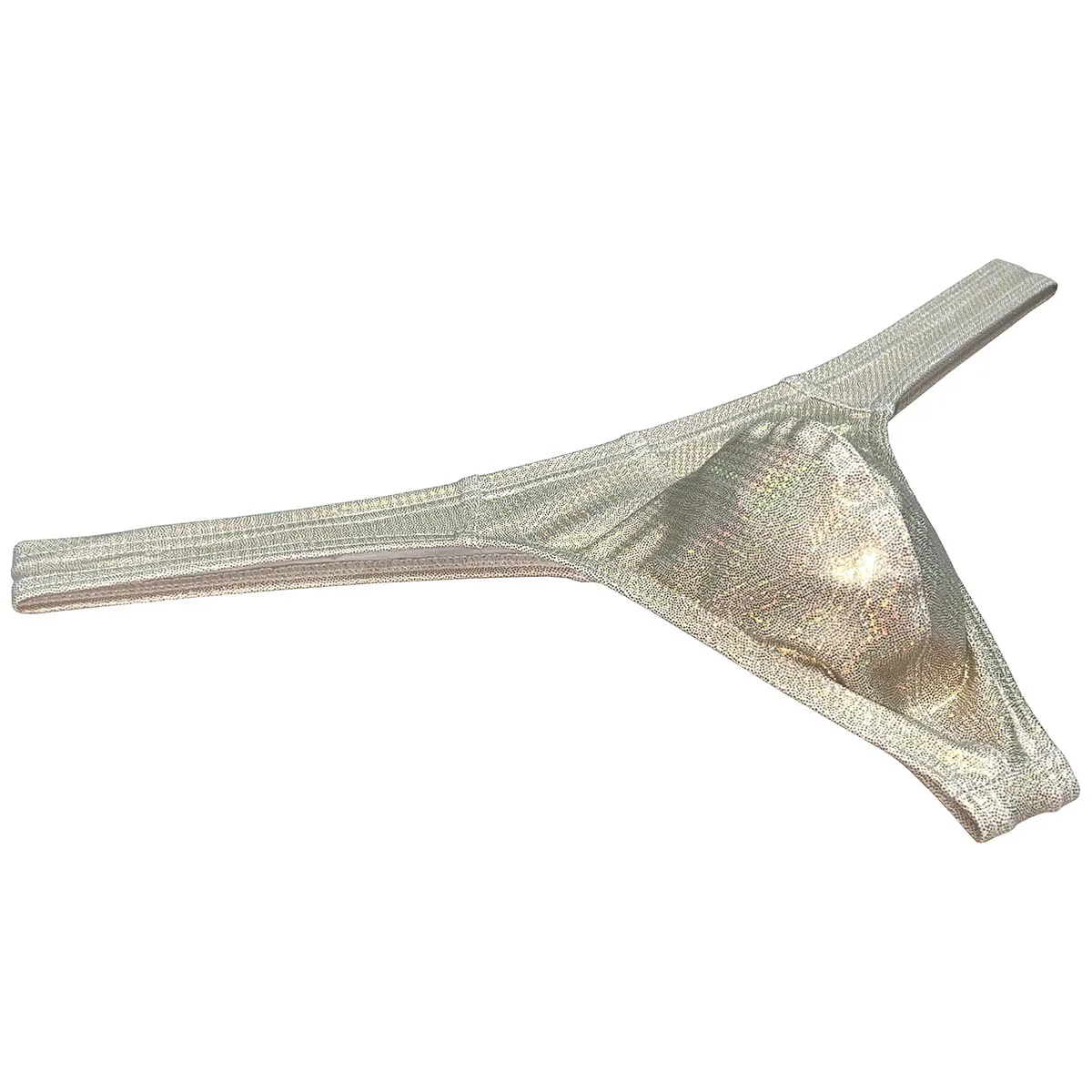 

Бикини-стринги, мужское нижнее белье, выпуклая сумка, трусы из искусственной кожи с Т-образной спинкой, мужские стринги, Клубная одежда, блестящие трусы, привлекательные