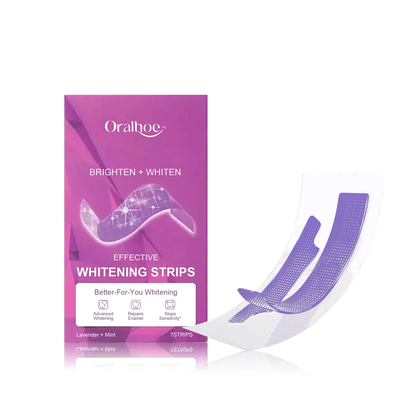 Teeth Whitening Strip Remove Teeth Tea Coffee Smoke Stain Tooth Brightening Deep Cleansing Oral Hygiene Dental Bleaching Sticker
