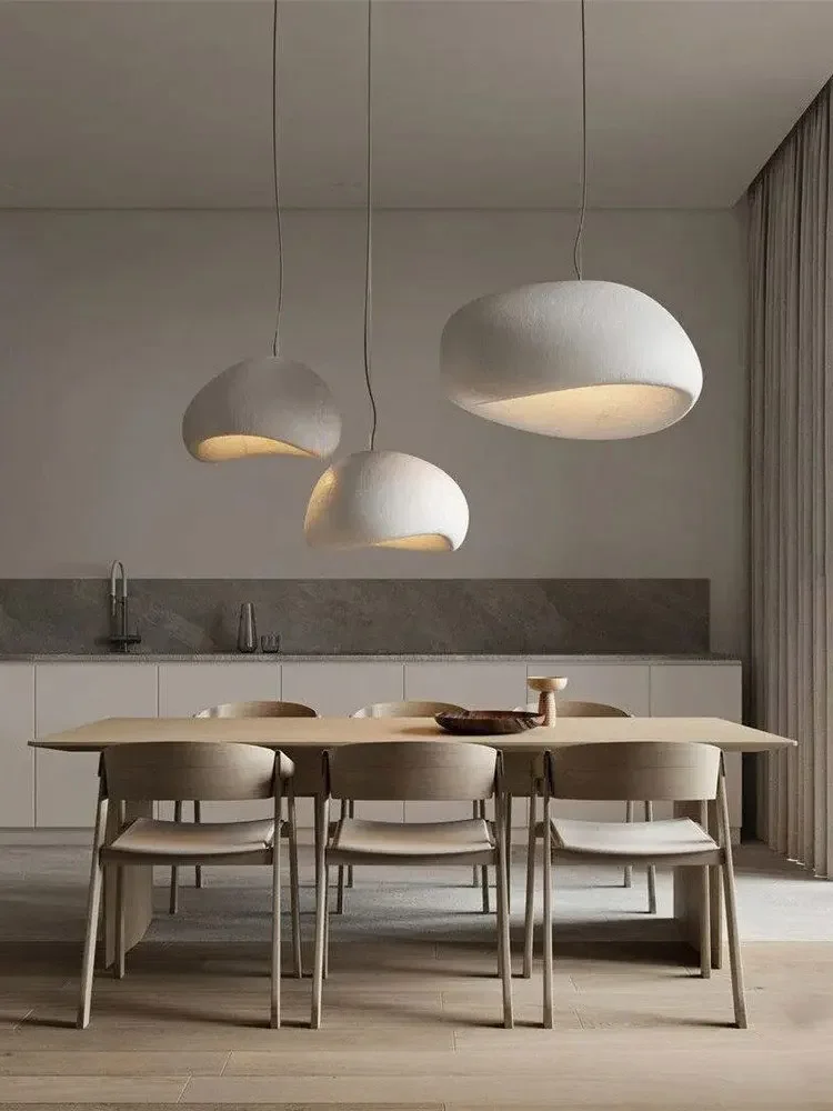 Japan Wabi Sabi Pendant Lights Nordic LED E27 Chandelier