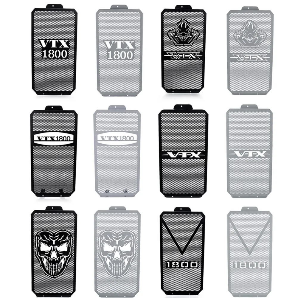 

VTX 1800 Motorcycle Accessories Radiator Guard Grille Protector Cover FOR Honda VTX1800 C F N R S T 2002 2003- 2006 2007 2008