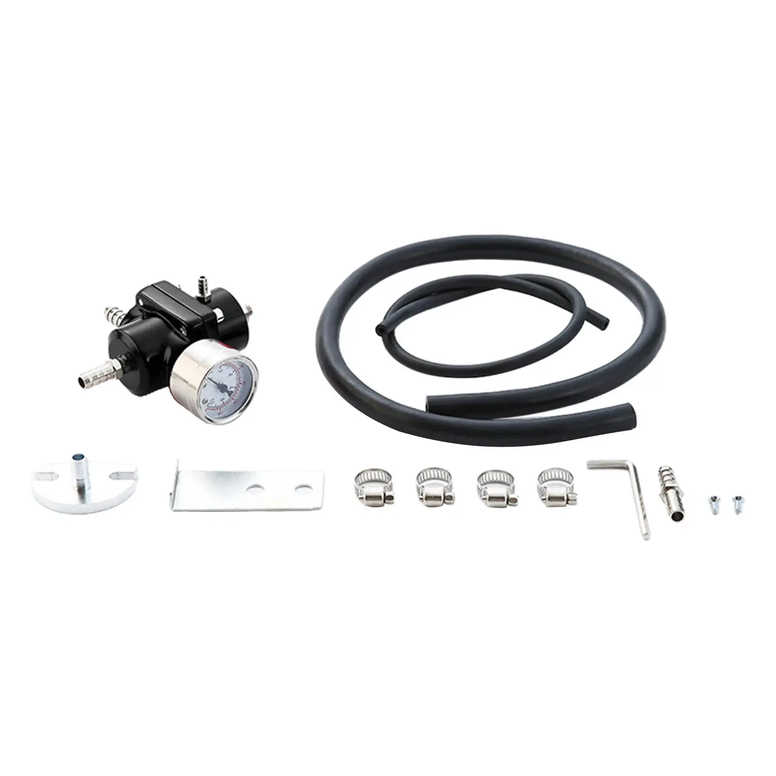 13 peças ajustável regulador de pressão de combustível medidor mangueira kit controles de injeção de combustível