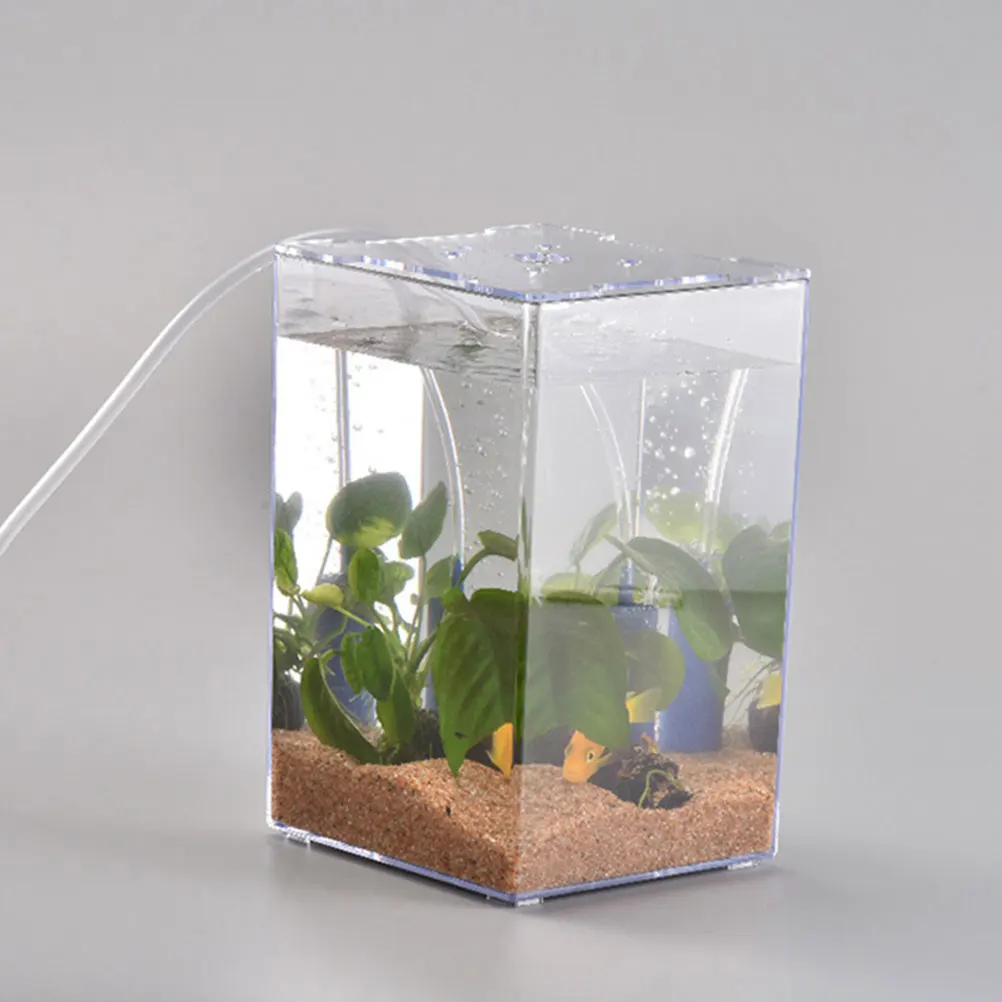 

Thai Fish Tank Aquarium Nursery Fighter Plastic Mini Marine Aquatic Breeding Animal Betta