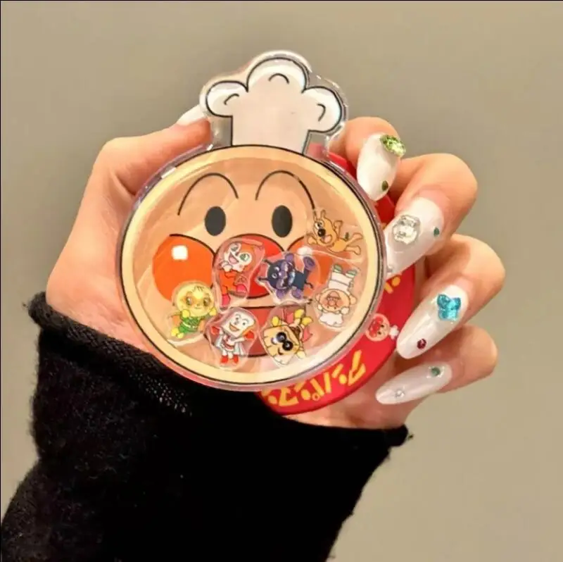 

Japanese Cartoon Anpanman Shake Le Magnetic Phone Stand Stretching and Folding Strong Suction Magsafe Magnetic Phone Holder