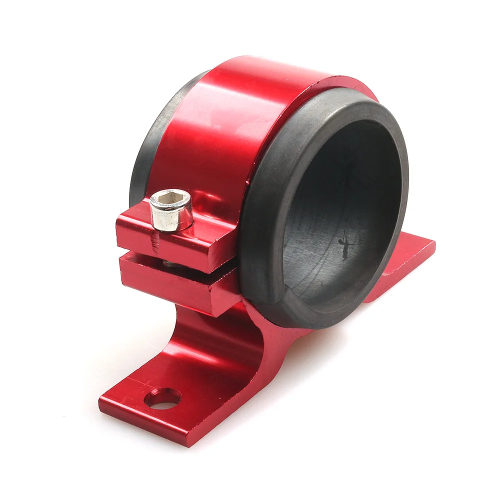 Soporte de bomba de combustible de coche, abrazadera de filtro de montaje rápido, soporte de fijación de bomba de aceite externa única, soporte de bomba de combustible de coche de carreras, 50mm