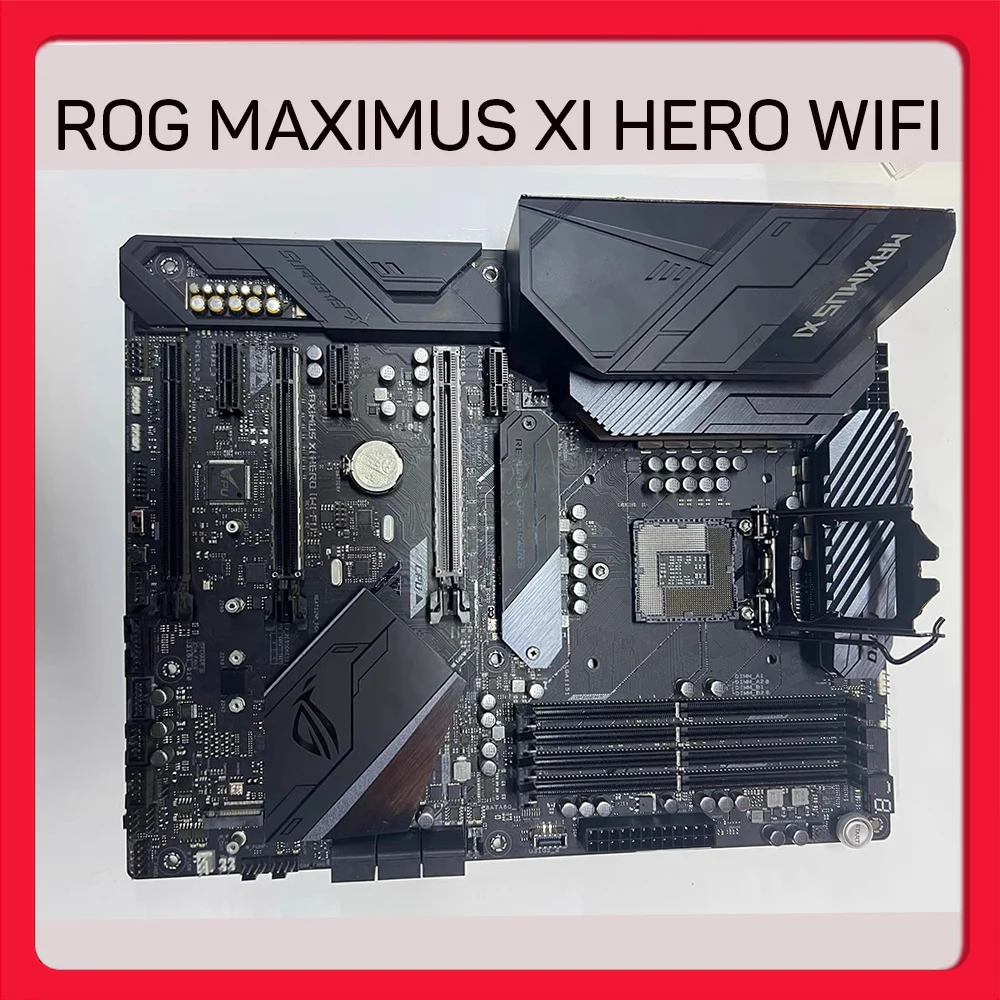 ROG MAXIMUS XI HERO WIFI ATX Gaming Motherboard Supports Ninth/eighth Generation i9/i7/i5/i3/Pentium/Celeron