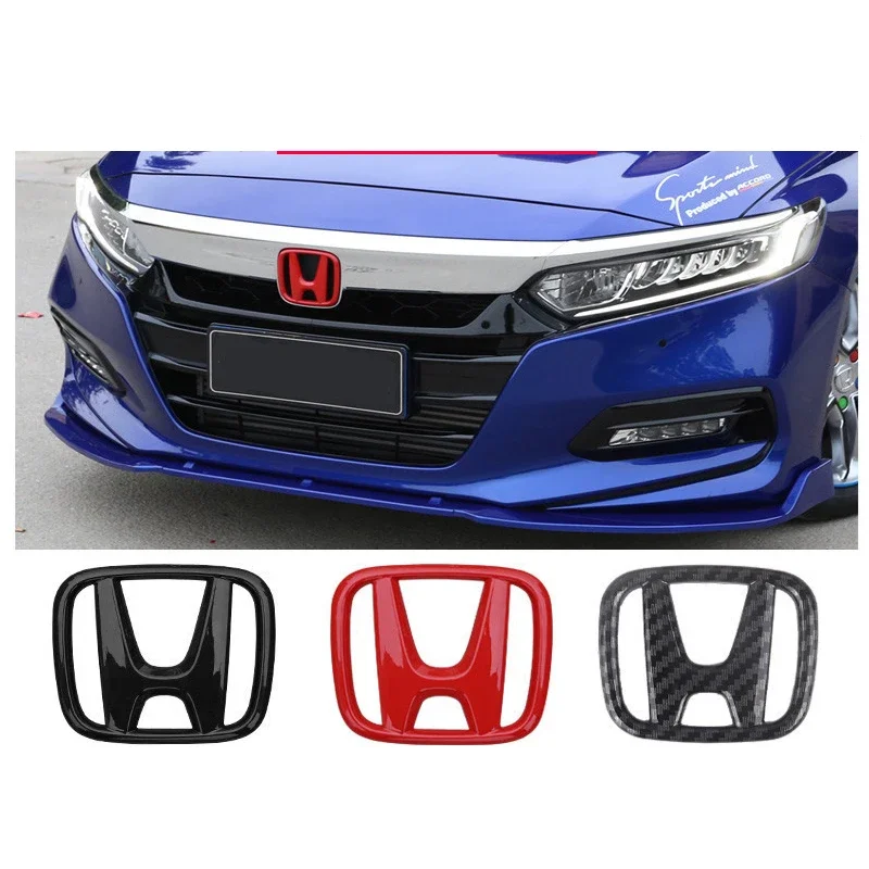 Car Logo Front Grille Trunk Steering Wheel Decoration Accessories For Honda 06-15 Civic 10th11th generation Civic models