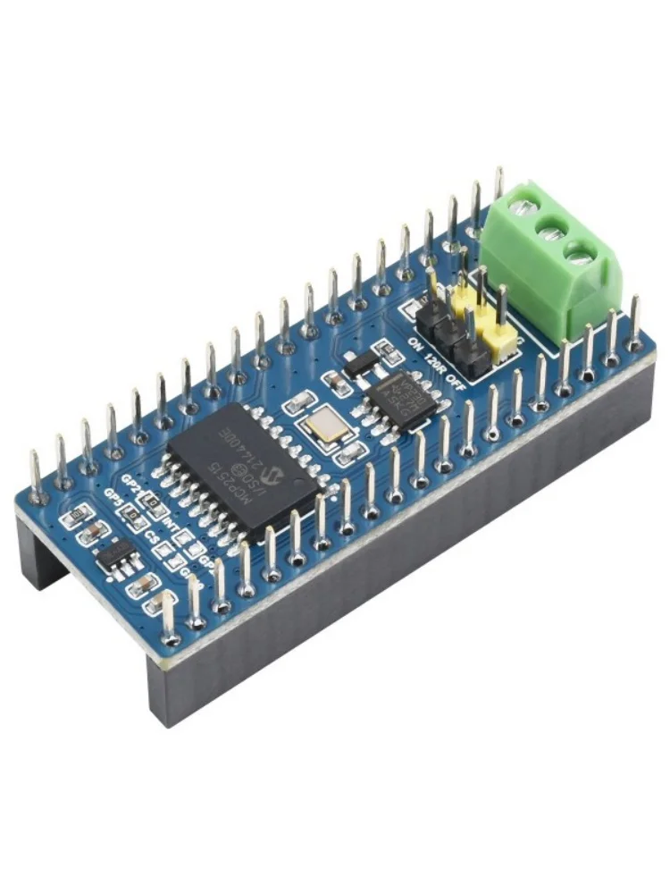 CAN bus Module (B) for Raspberry Pi Pico, enabling long range communication through SPI