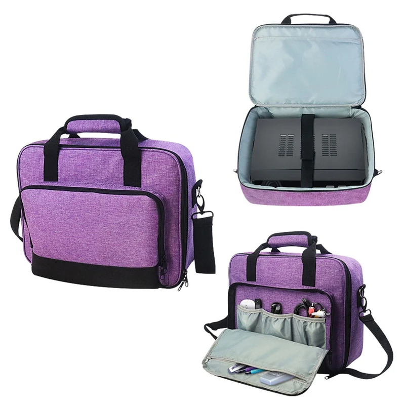 Projector Case Projector Bag With Accessories Storage Pockets Carrying Case Compatible For Tools & Accessories