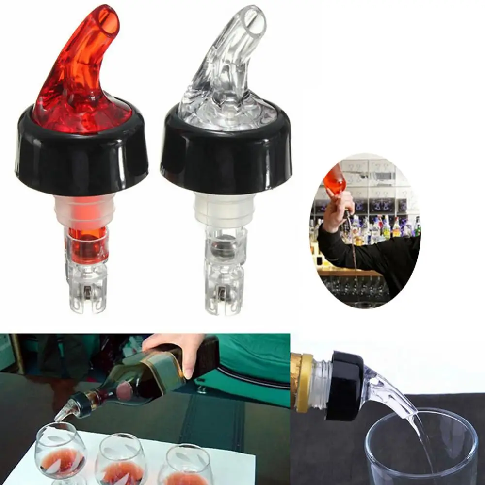 30 ml Liquor Spirit Nip Measure Bottle Pourer Drink Red Wine Dispenser Shot Too Safe For Halloween Christmas Kitchen Accessories