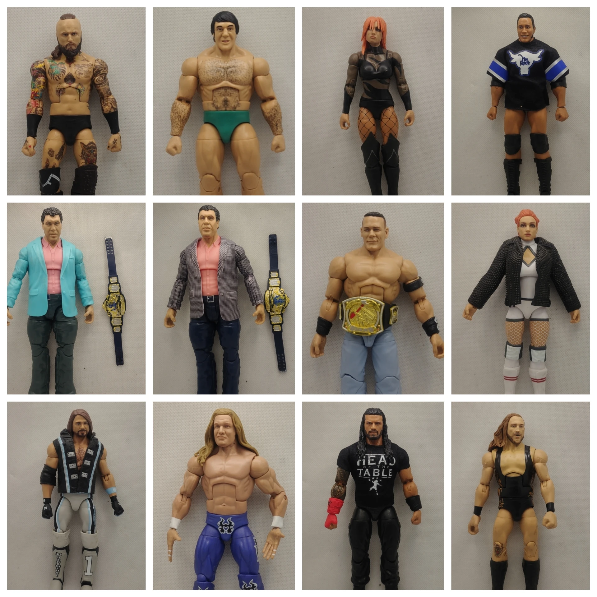 أصيلة المصارع عمل الشكل تحصيل لعبة مجسمة عرض قطعة اليدوية النحت دمية لعبة للمعجبين والجامعات #1