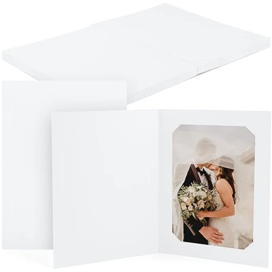 

4x6 or 5x7 Photo Folders, Cardboard Picture Frame, Paper Frame Cards, Greetings/Invitation Special Events: Graduation, Christma