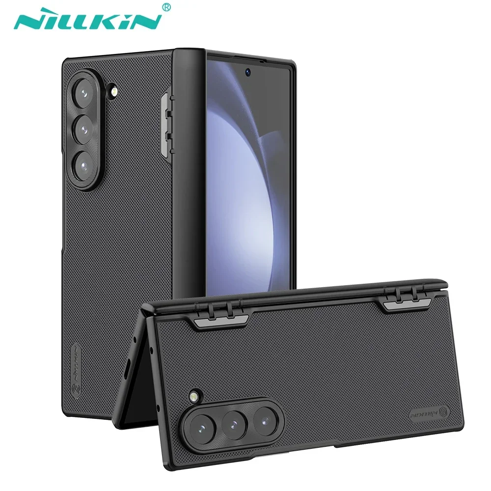 

Case for Samsung Galaxy Z Fold 6 5G Nillkin Super Frosted Shield Folding Back Cover Shockproof and Anti Fingerprints For Fold 6