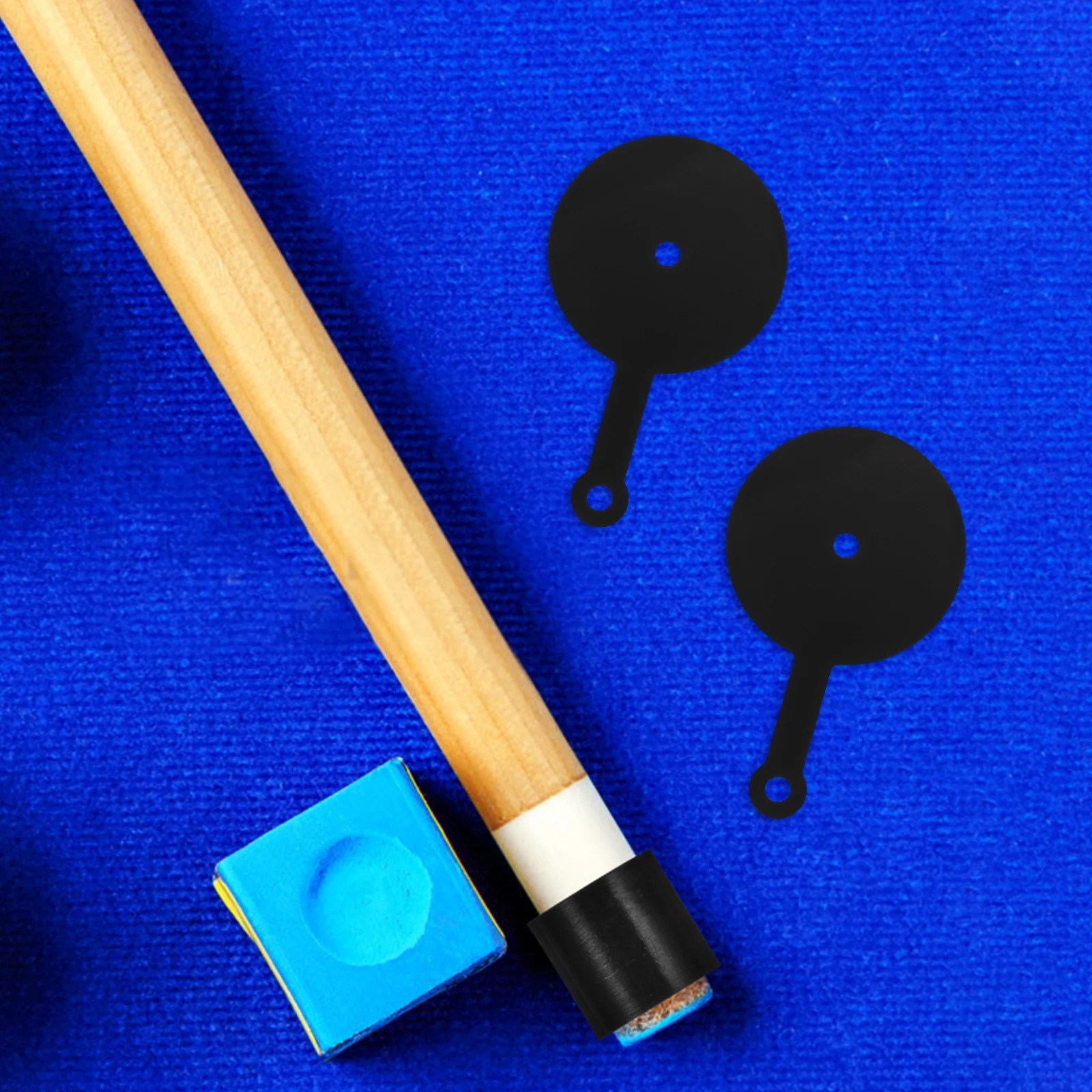 

3 Pcs Stickers Billiards Practice Post Pendulum Table Accessories Aim Practicing Mat Marker Dots