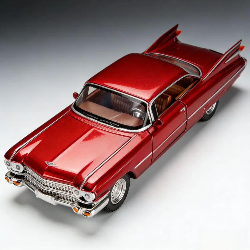 

Модель-имитация ретро-автомобиля Big Rocket из сплава, масштаб 1:32, коллекционная игрушка-украшение, подарок