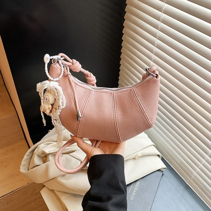 Популярная сумка-мессенджер на плечо, женская кожаная, элегантный стиль роскошного дизайнера