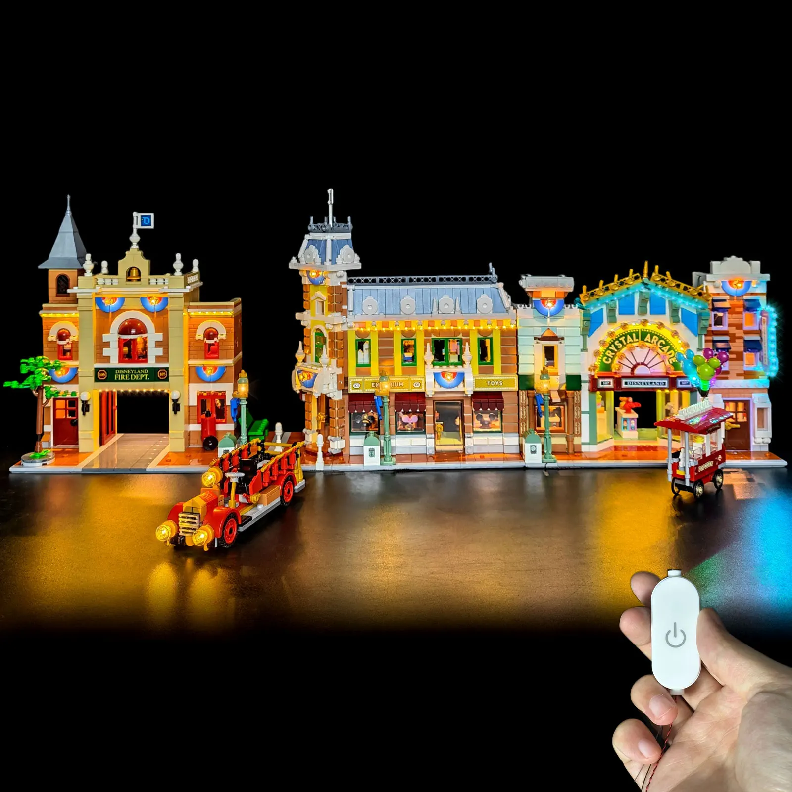 

LYBMTWF LED Lighting Kit Compatible with Lego 43302 Main Street, U.S.A Building Blocks (NOT Include The Model Bricks)