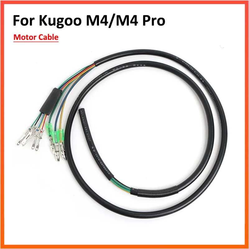 Motor Cable For Kugoo M4 / M4 Pro Electric Scooter with 5 Wires Hall Senor Connector Kickstand Repair Parts