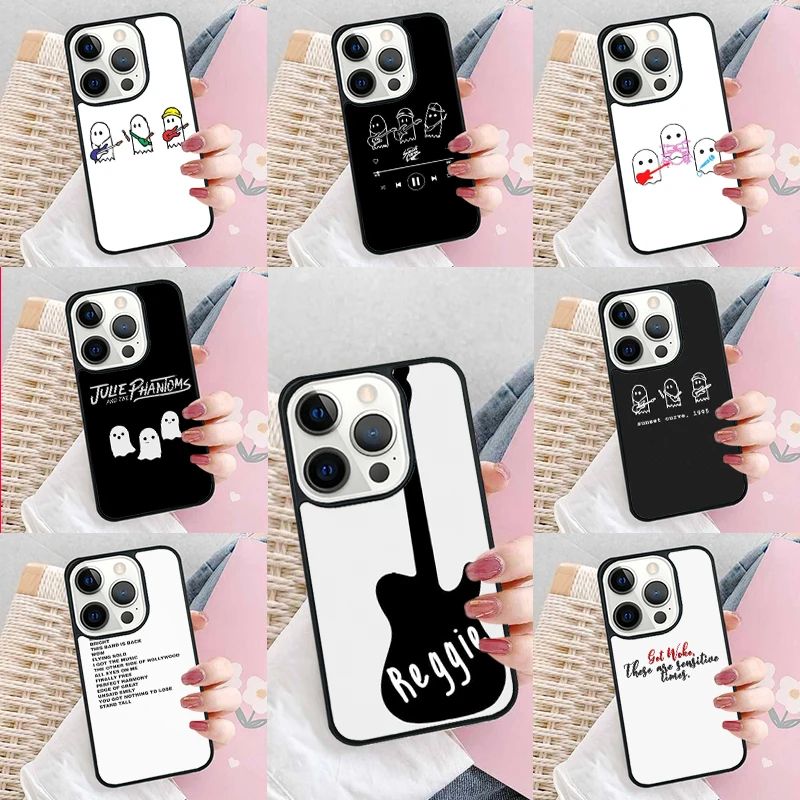 Julie and the Phantoms Funny ghost Phone Case Cover for iPhone 16 Promax 15 Pro 13 14 Plus 11 12 Mini XR XS MAX Coque