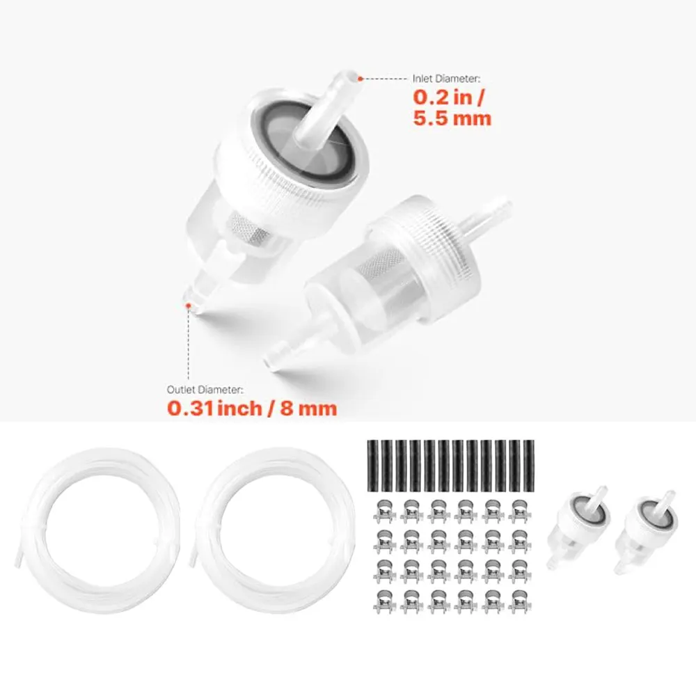 

Комплект топливного шланга, дизельный обогреватель, комплект топливопровода для 2 кВт, 5 кВт и 8 кВт, сменные стояночные обогреватели, трубки, фильтры, зажимы, инструменты для обогрева автомобиля