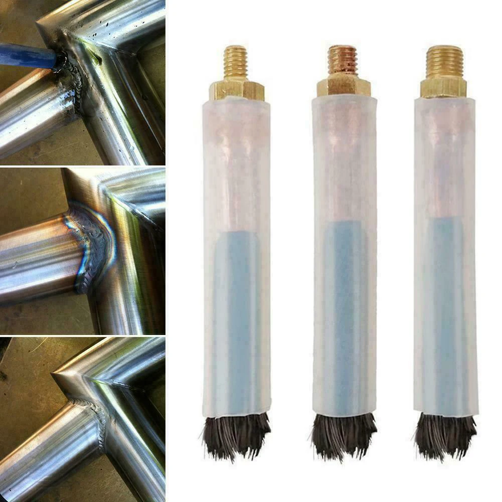 Weld Cleaner Brush Head for Stainless Steel V2A/V4A/AISI 206/AISI 304/AISI 316 Materials for Multiple Welding Techniques