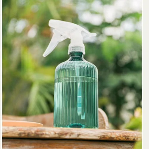 Transparent Sprayer Bottle Home Garden Plants Watering Manual Trigger Misting Sprayer Portable Disinfection Tool