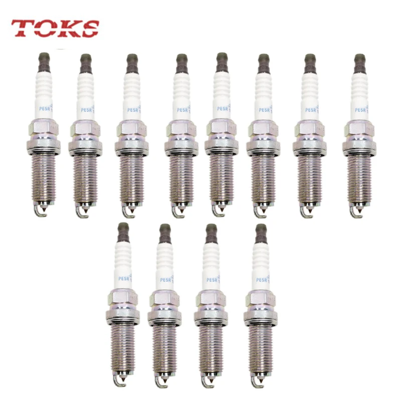 

12 шт. PE5R-18-110 PE21-18-110 Иридиевая свеча зажигания для Mazda 3 6 CX-3 CX-5 MX-5 2,0/2,5L Miata PE5R18110 ILKAR7L11 94124