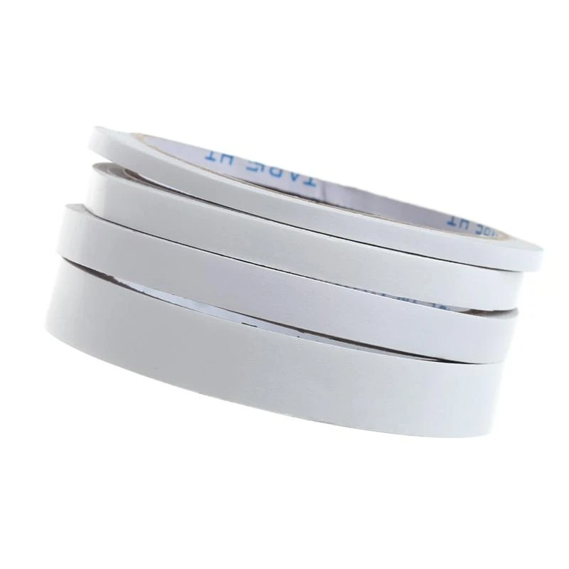 L1EE 12M 5MM-15MM شريط لاصق مزدوج الوجه قوي للقرطاسية المكتب المنزلي