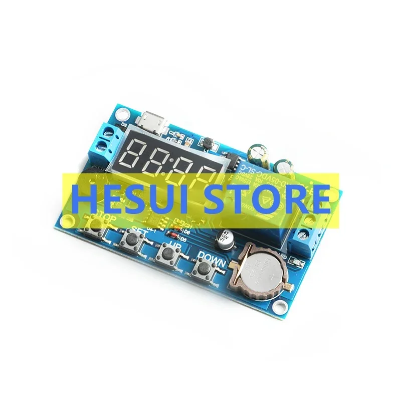 Real-time relay timing with clock synchronization/time control/delay 5 time periods 24H timing