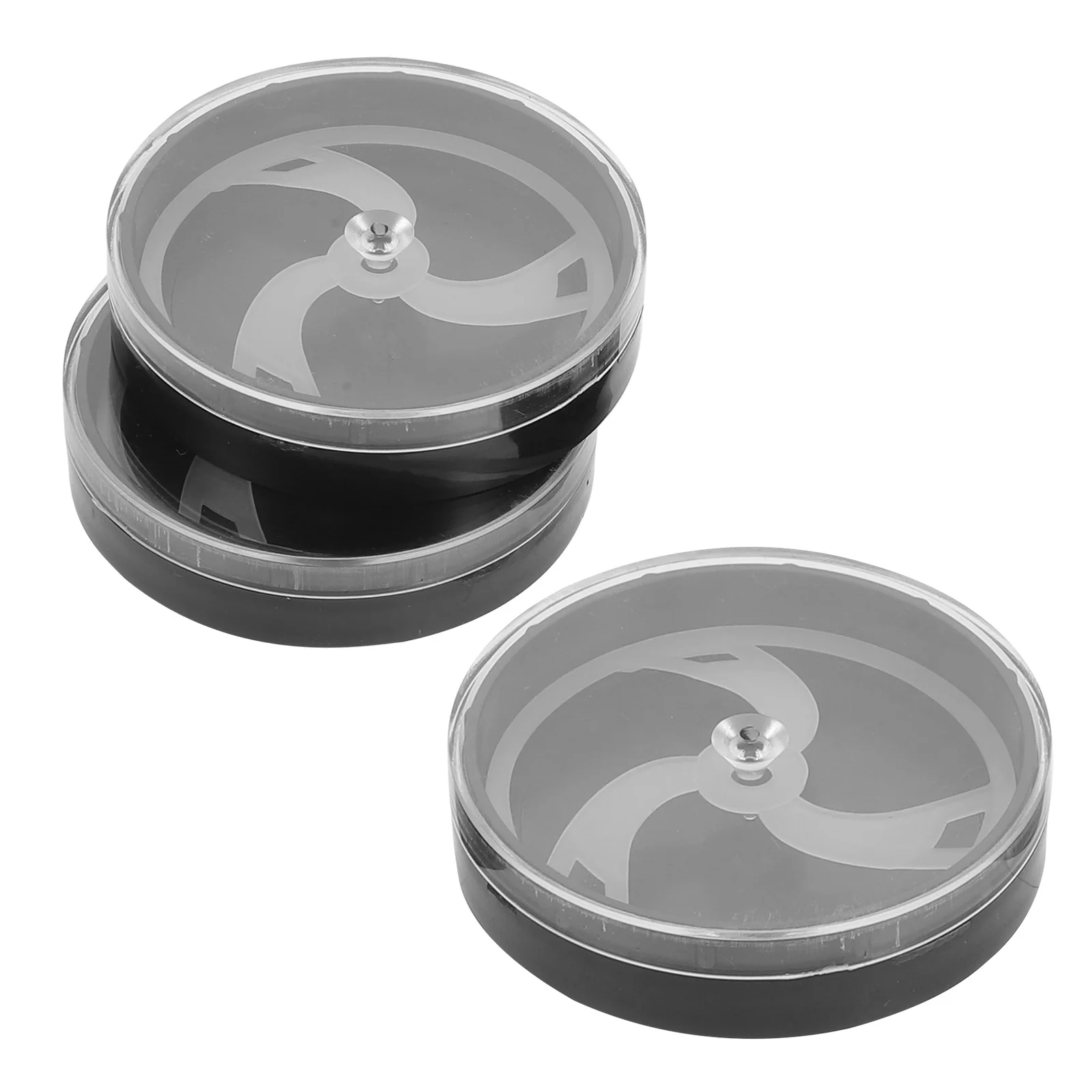 

3pcs Watch Storage Box Transparent Lightweight Portable Shockproof Dustproof Organizer Case For Men Women Travel Business