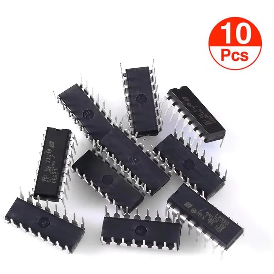 5/10 sztuk L293D L293 293 DIP-16 układ sterownika krokowego IC 16-pin IC sterowniki silnika krokowego kontrolery