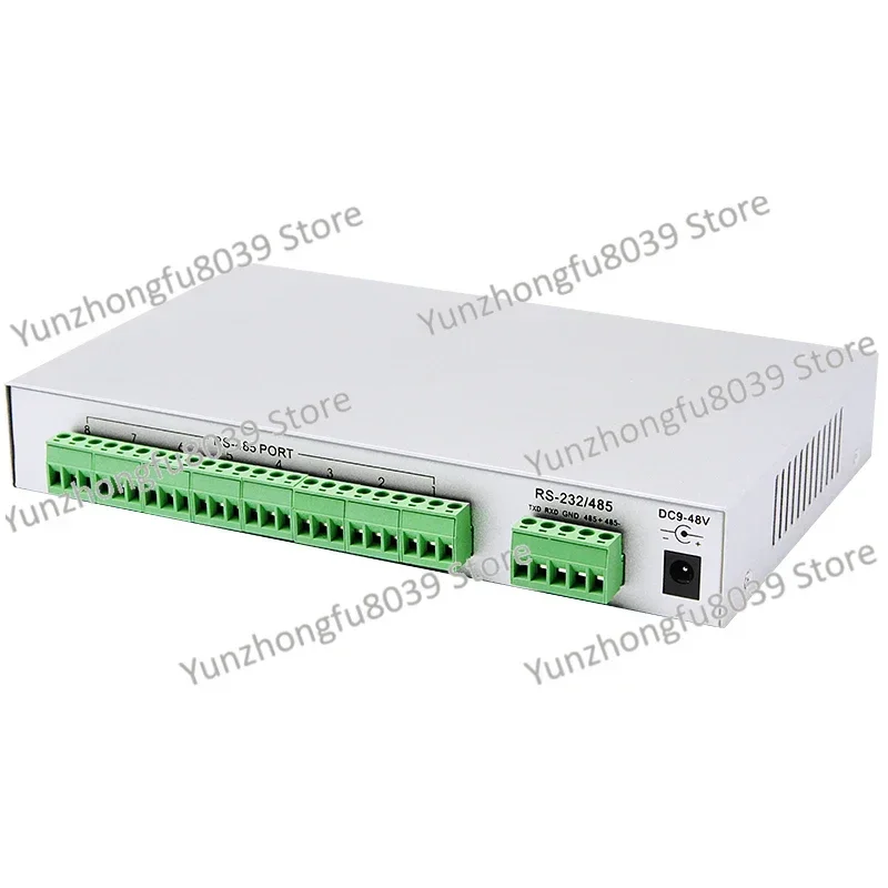 

485 hub 8 ports 1 channel rs232/485 to 8 channels 485 industrial HUB converter UT-1208