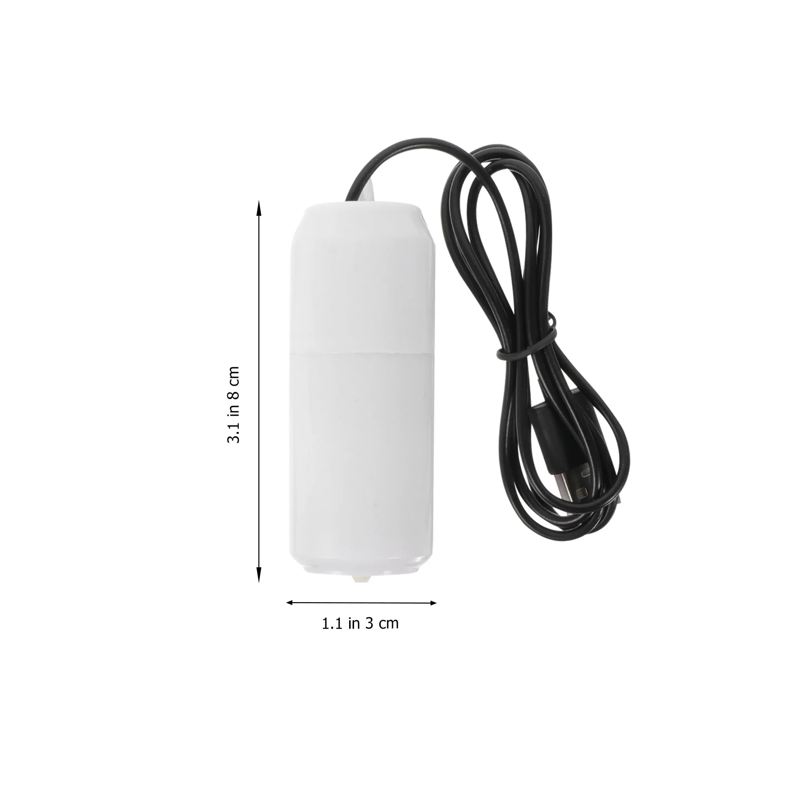 

1Set Mini Oxygen Pump for Fish Tank Silent USB Aquarium Aerator Premium Plastic Bubbler Portable Air Pump for Small Aquariums