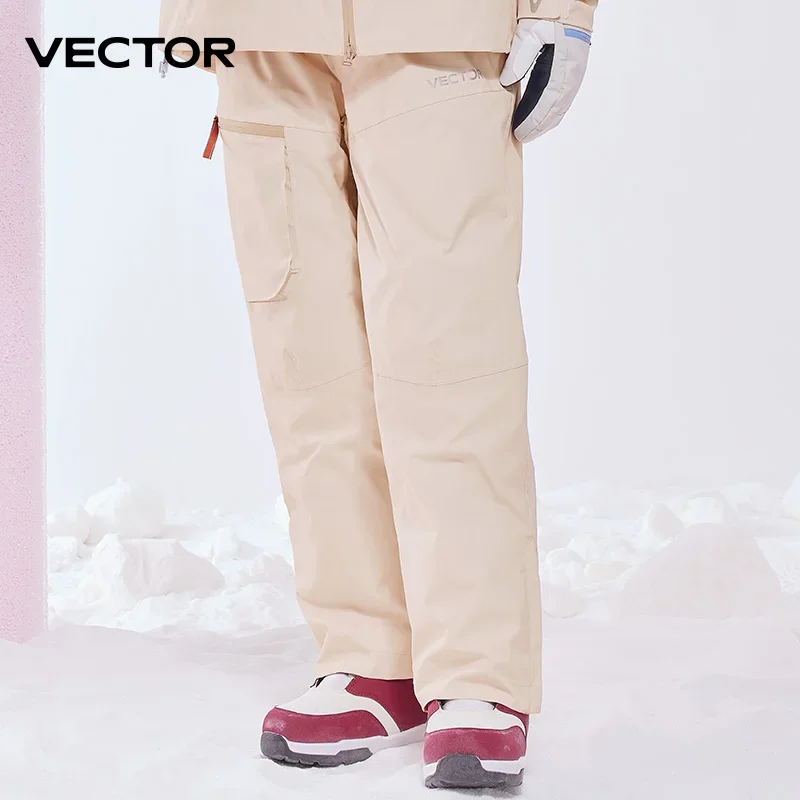 

VECTOR Woman Man Waterproof Windproof Ski Pants Women Men Warm Outdoor Snow Trousers for Winter Sports 2026