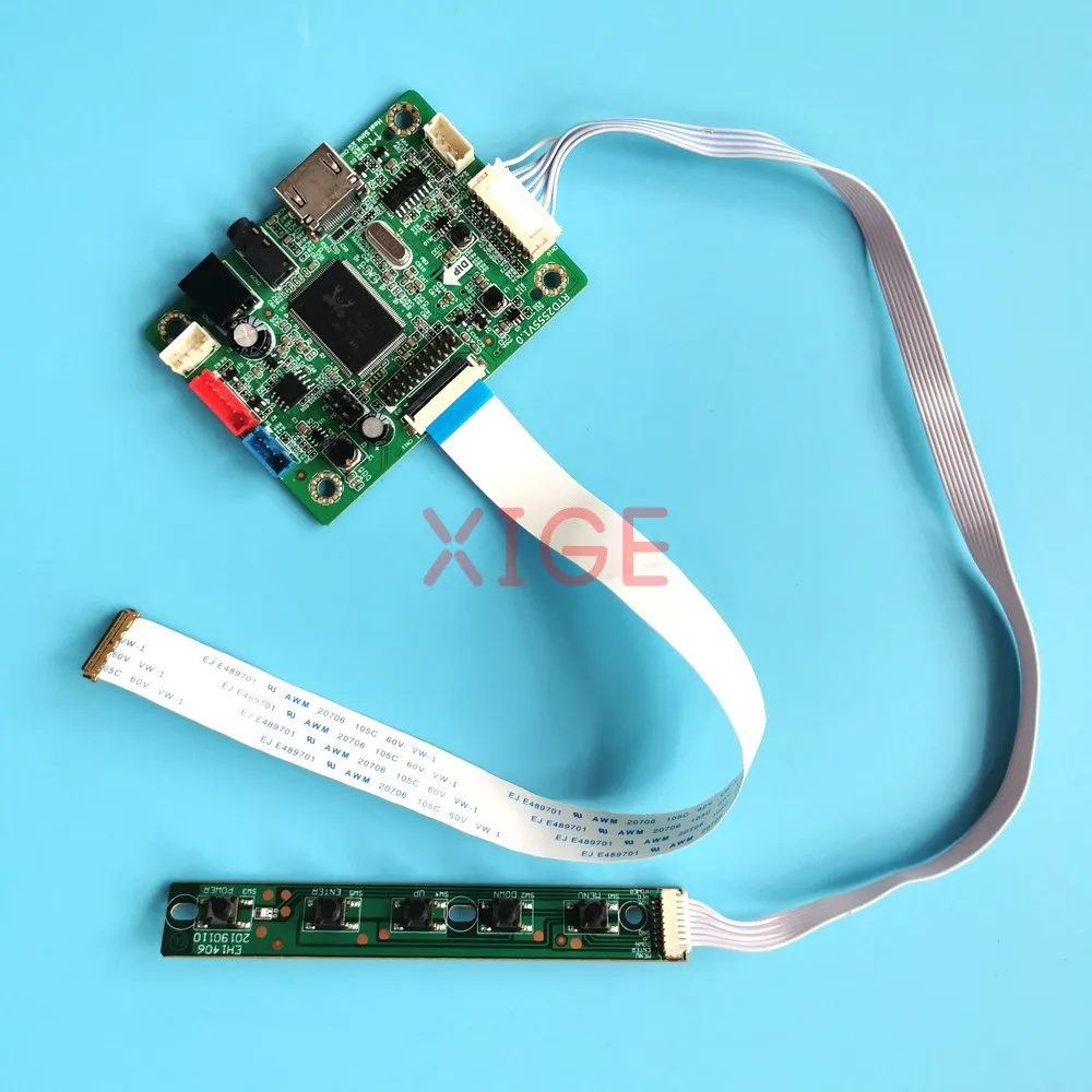 Para LP156WHA-SPA2 (sp) (a2) display led 1366x768 15.6 "hdmi-tela do portátil edp 30 pinos controlador driver placa kit diy