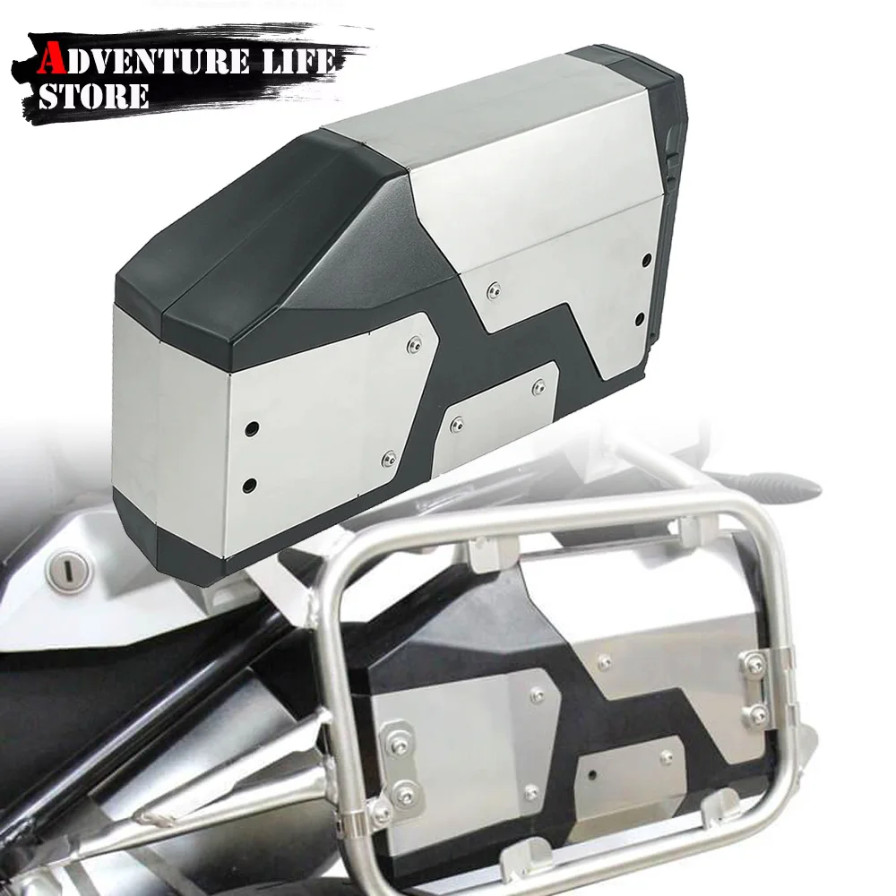 

For BMW R1200GS LC R1250GS ADV R1300GS GS1250 Motorcycle Toolbox Aluminum Decorative 4.2 Liters Tool Box For HONDA For YAMAHA