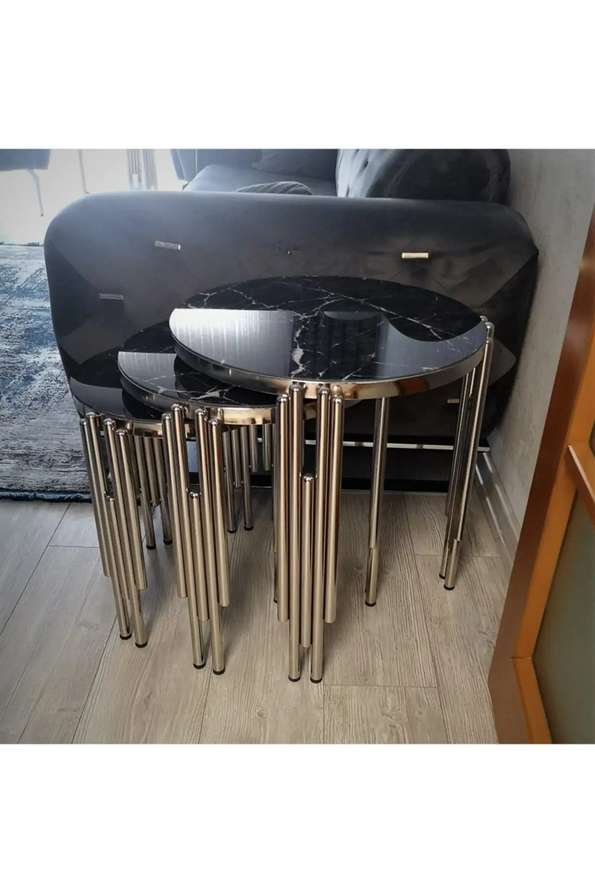 Piano 3 piece Zigon Coffee Table Set luxury coffee table