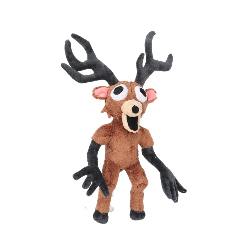 2025 حار 99 ليال في الغابة الغزلان ألعاب من القطيفة فيلم الحيوانات المحشوة الغزلان لعبة المشجعين هدايا عيد الميلاد لعب للأطفال هدية الهالوين #3