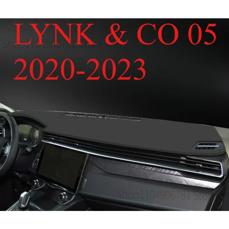 FOR  Lynk & Co 05 2020-2023  Car Dash Mat Dashmat Dashboard Mat Cover Sun Shade Dash Board Cover Carpet  Accessories